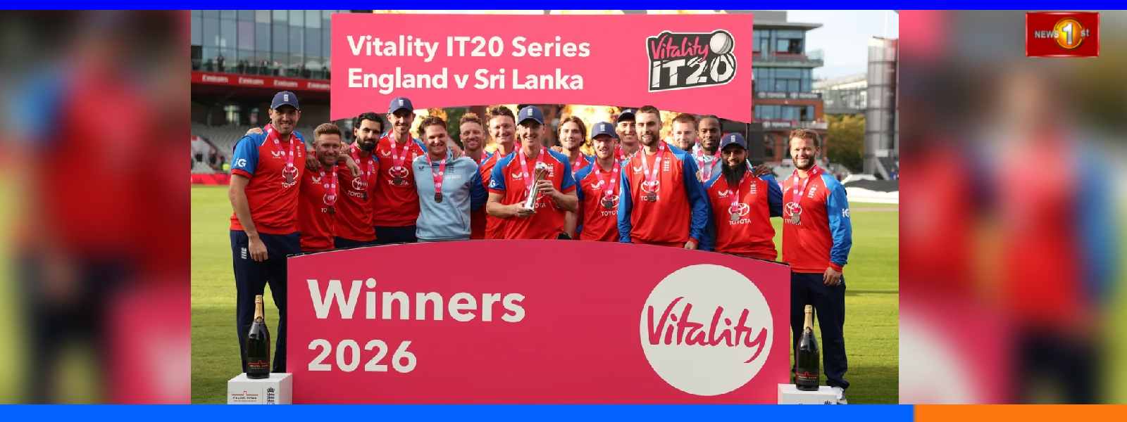 ශ්‍රී ලංකාවට එරෙහිව, එංගලන්තයට පූර්ණ තරගාවලි ජයක්